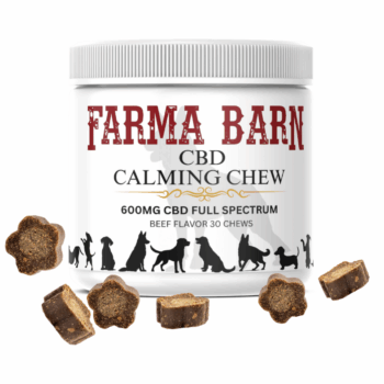 Calming Dog Chews - 600 MG CBD
